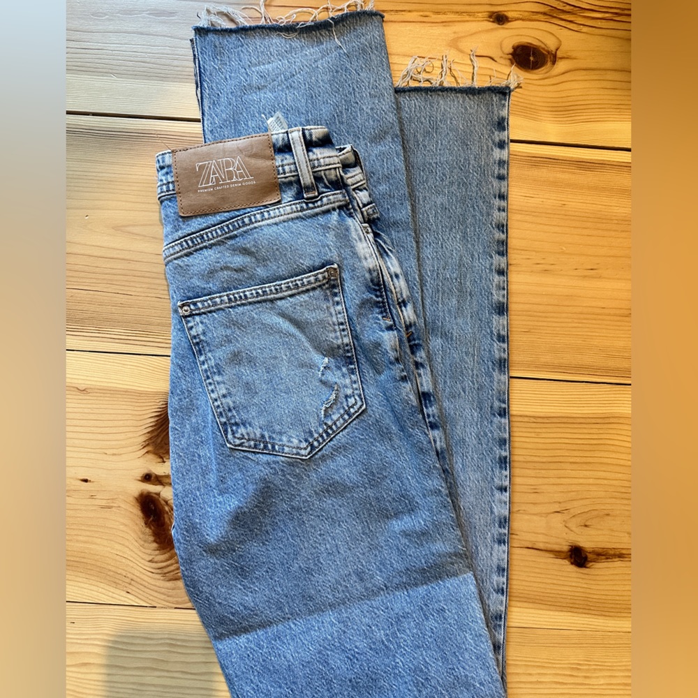 Zara Flare High Waisted Jean